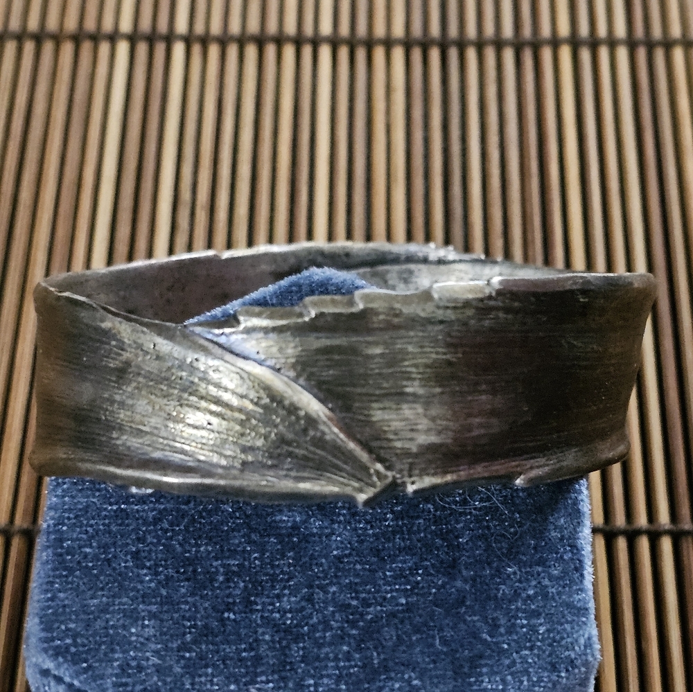 Sterling Silver Mignon Faget Bangle Bracelet (Vintage)